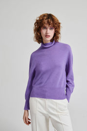 Pull collo ciambella in cashmere - Eufonia